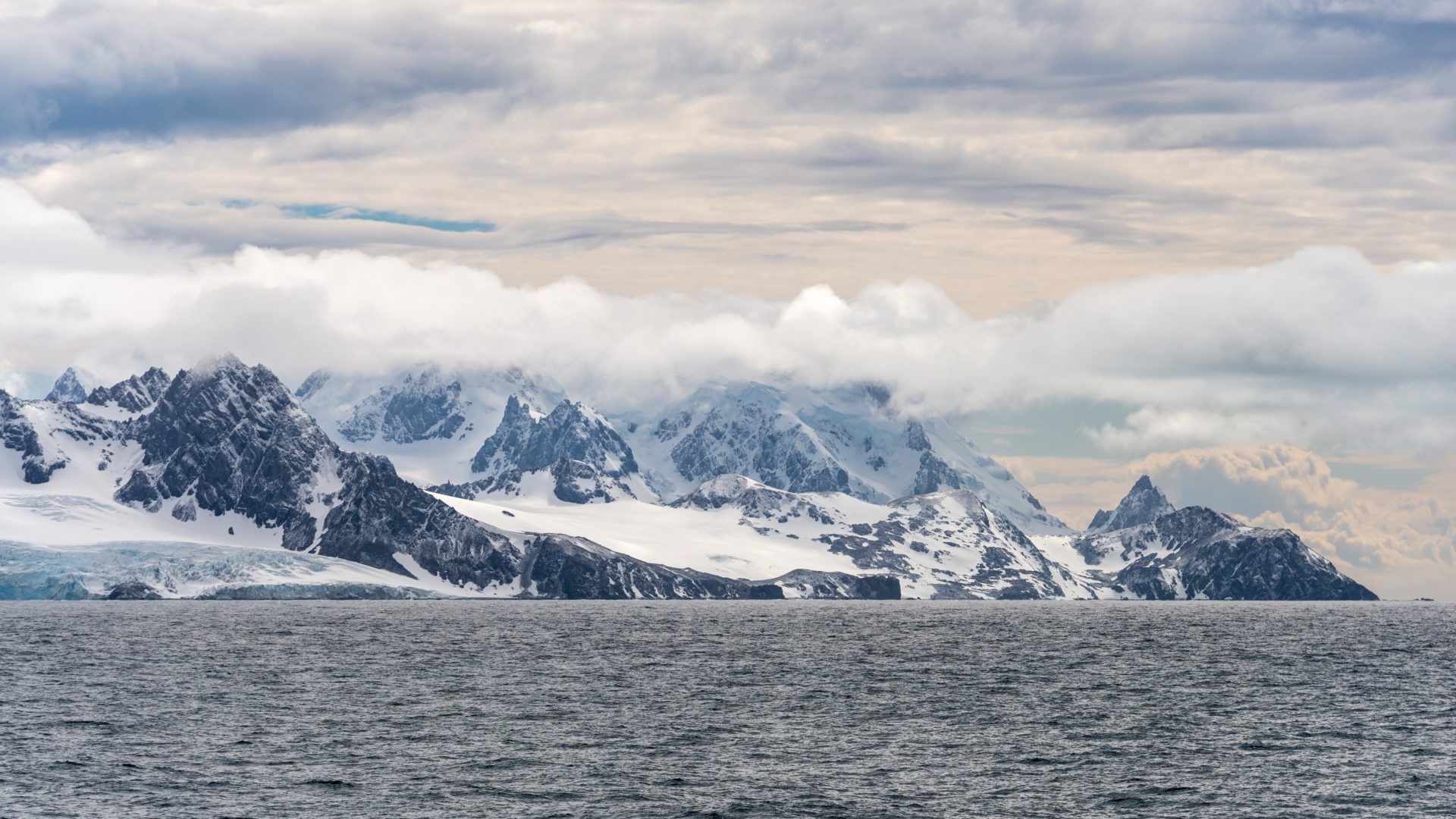 superyacht in antarctica