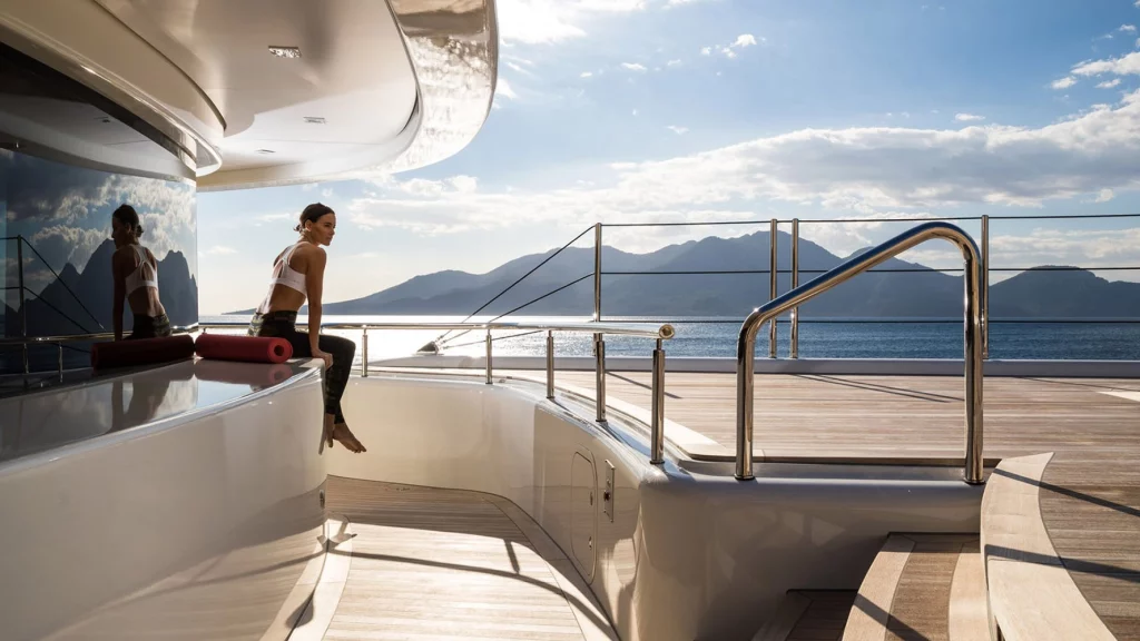 Yoga Onboard a Luxury Yacht