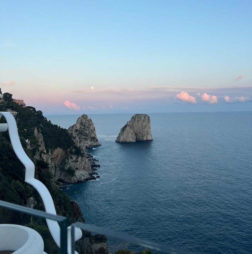 Faraglioni Rocks, Capri Rooftop Bar View